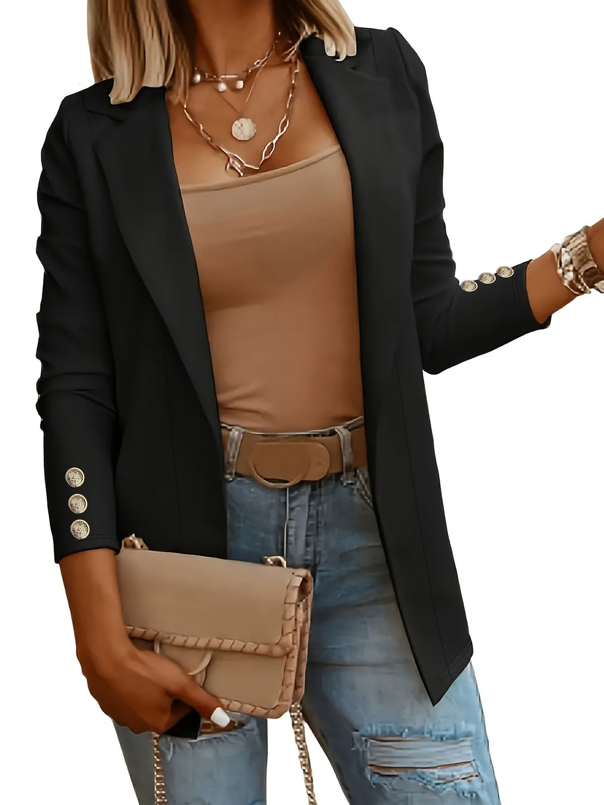 Lidia · Chaqueta elegante de sastrería