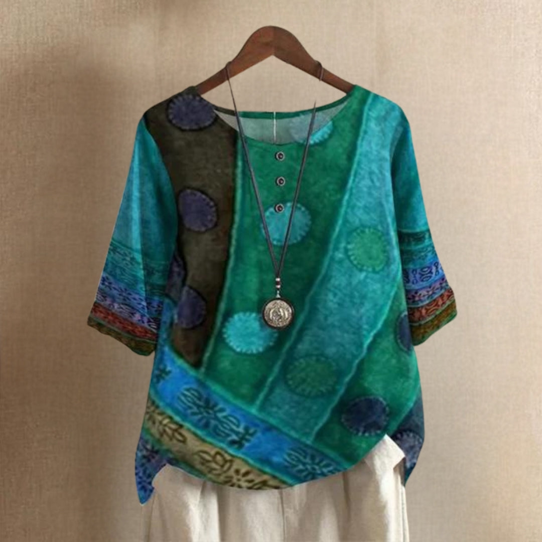 Nerina · Blusa refinada y desenfadada