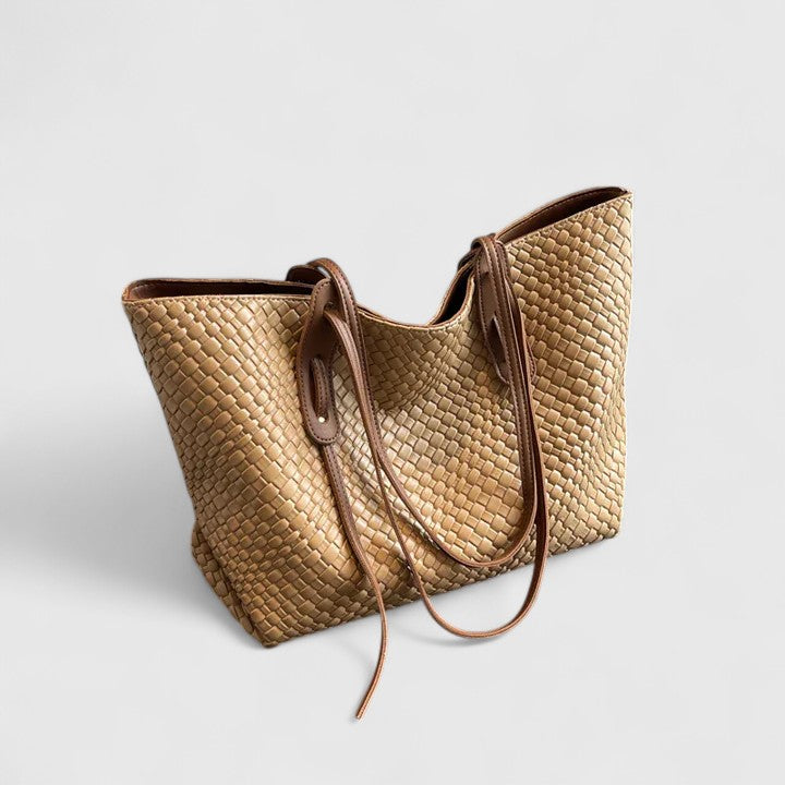 Iris · Bolso tote trenzado premium