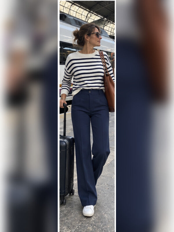 Foto de clienta con pantalones Alessia