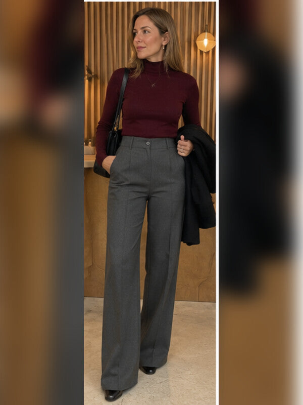 Foto de clienta con pantalones Alessia