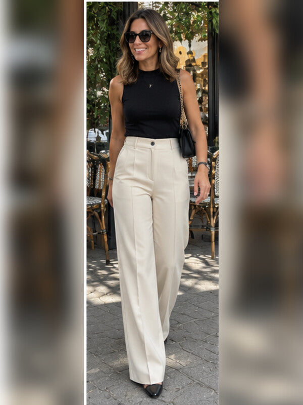 Foto de clienta con pantalones Alessia