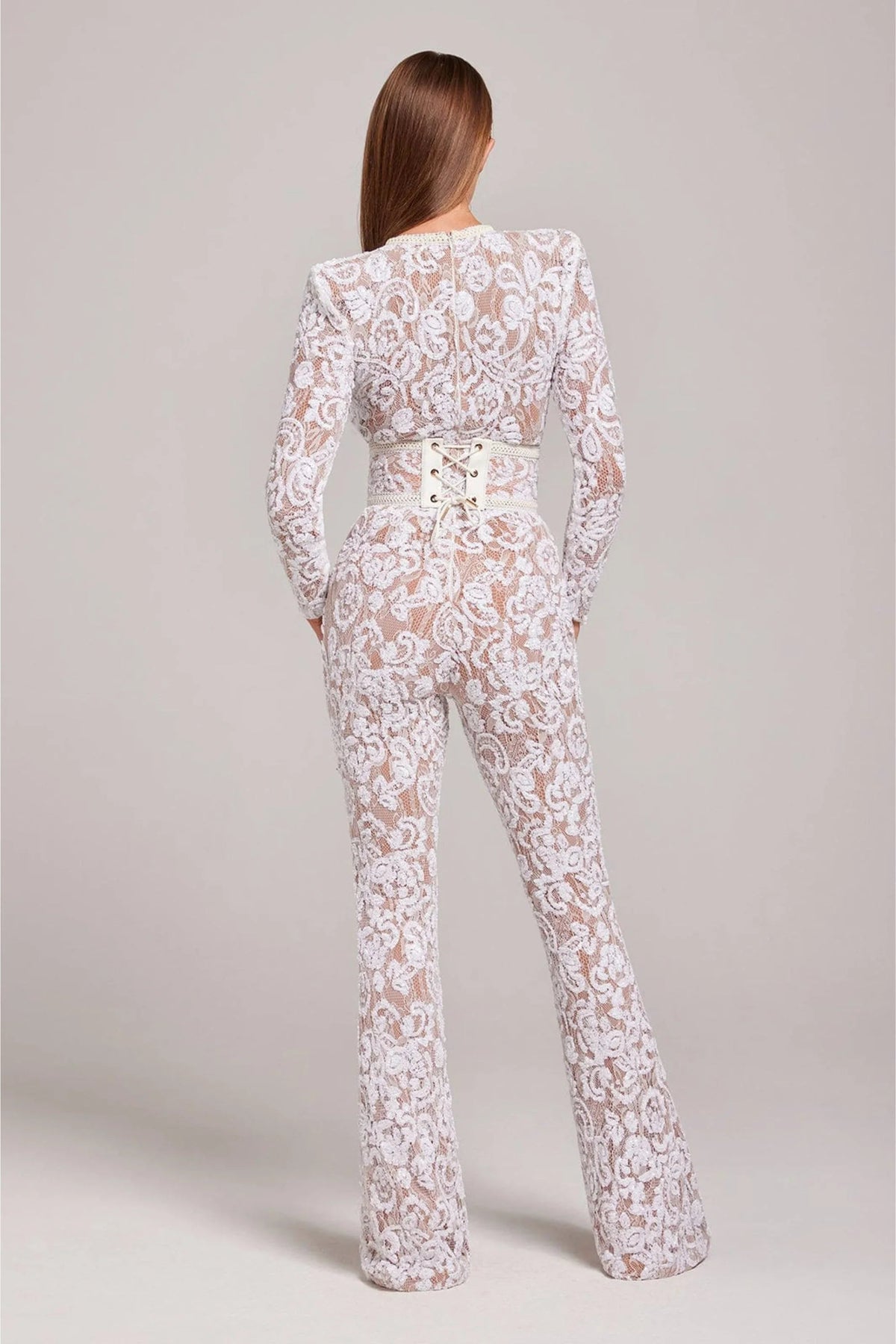 Renata · Mono elegante de encaje