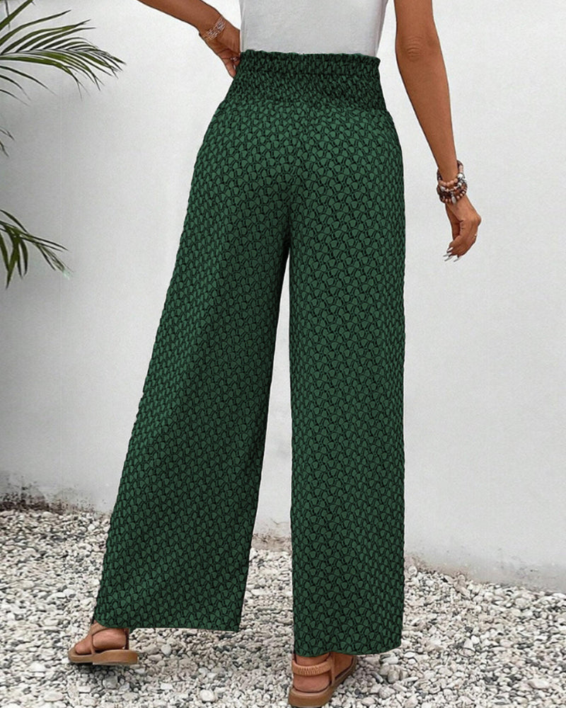 LUNARA - PANTALONES DE PIERNA ANCHA PARA MUJERES