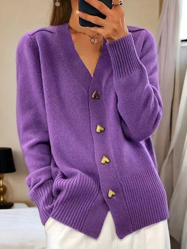 Matilde · Cárdigan suave de punto