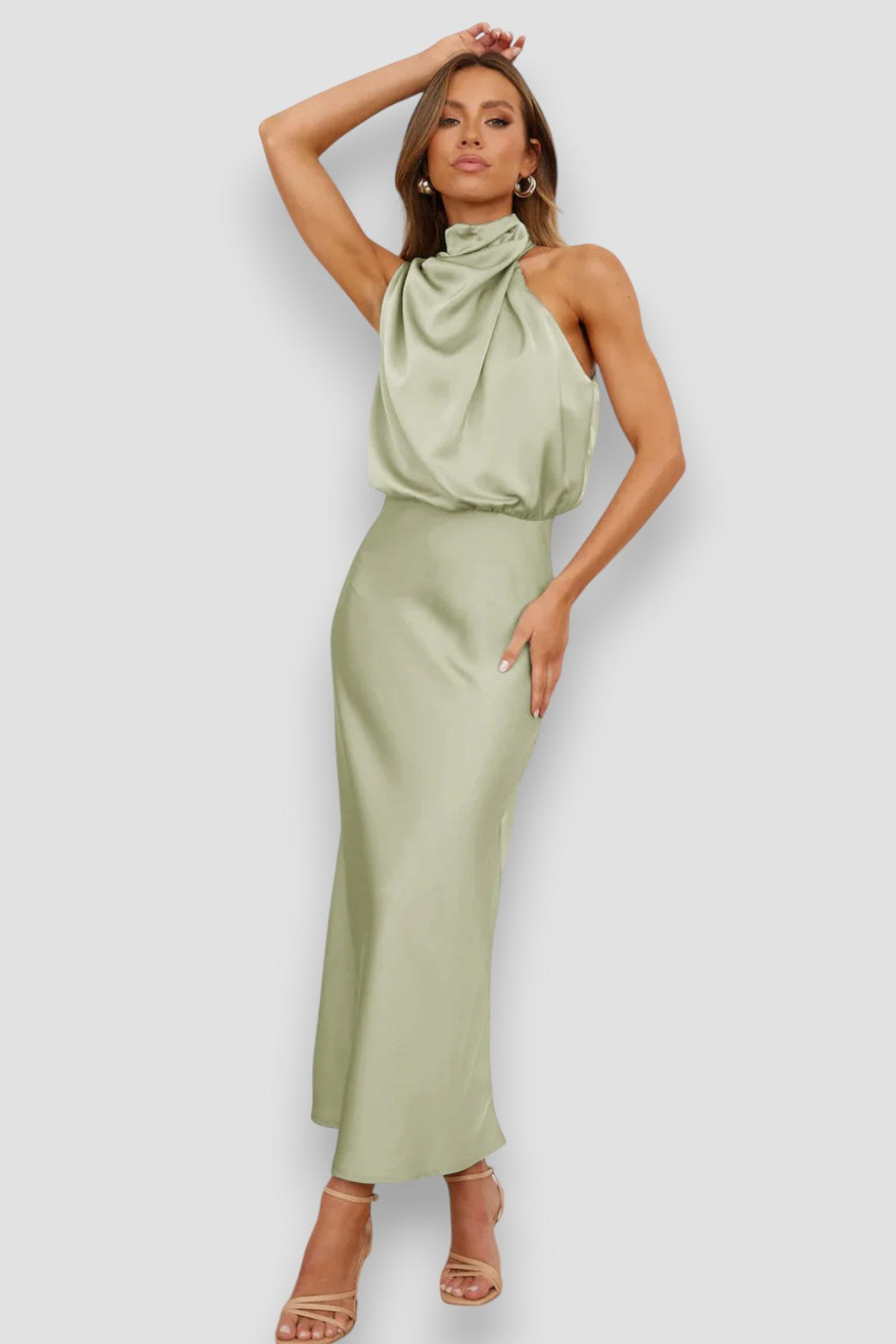 Nerina · Vestido fresco de seda