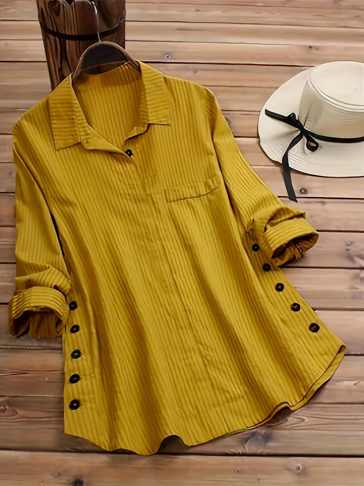 Paola · Blusa suave de seda