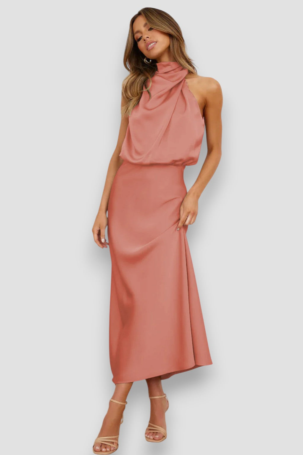 Nerina · Vestido fresco de seda
