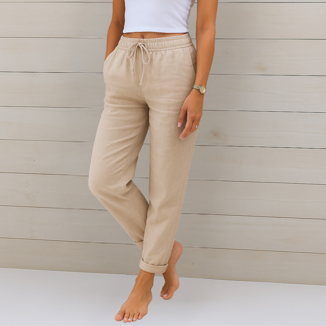 Nora | Pantalones Casuales Elegantes y Cómodos