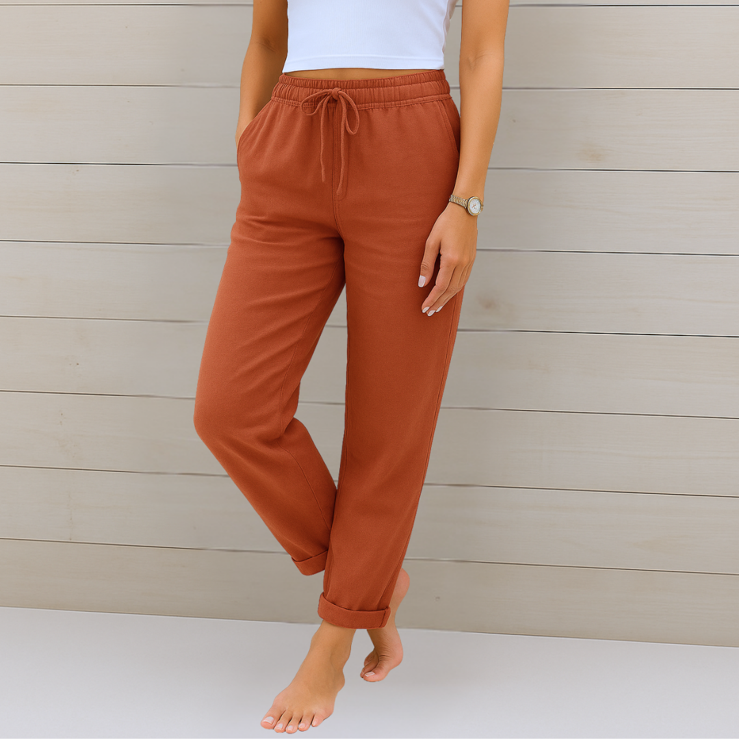 Nora | Pantalones Casuales Elegantes y Cómodos