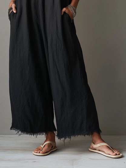 Léa · Mono Minimalista de Lino