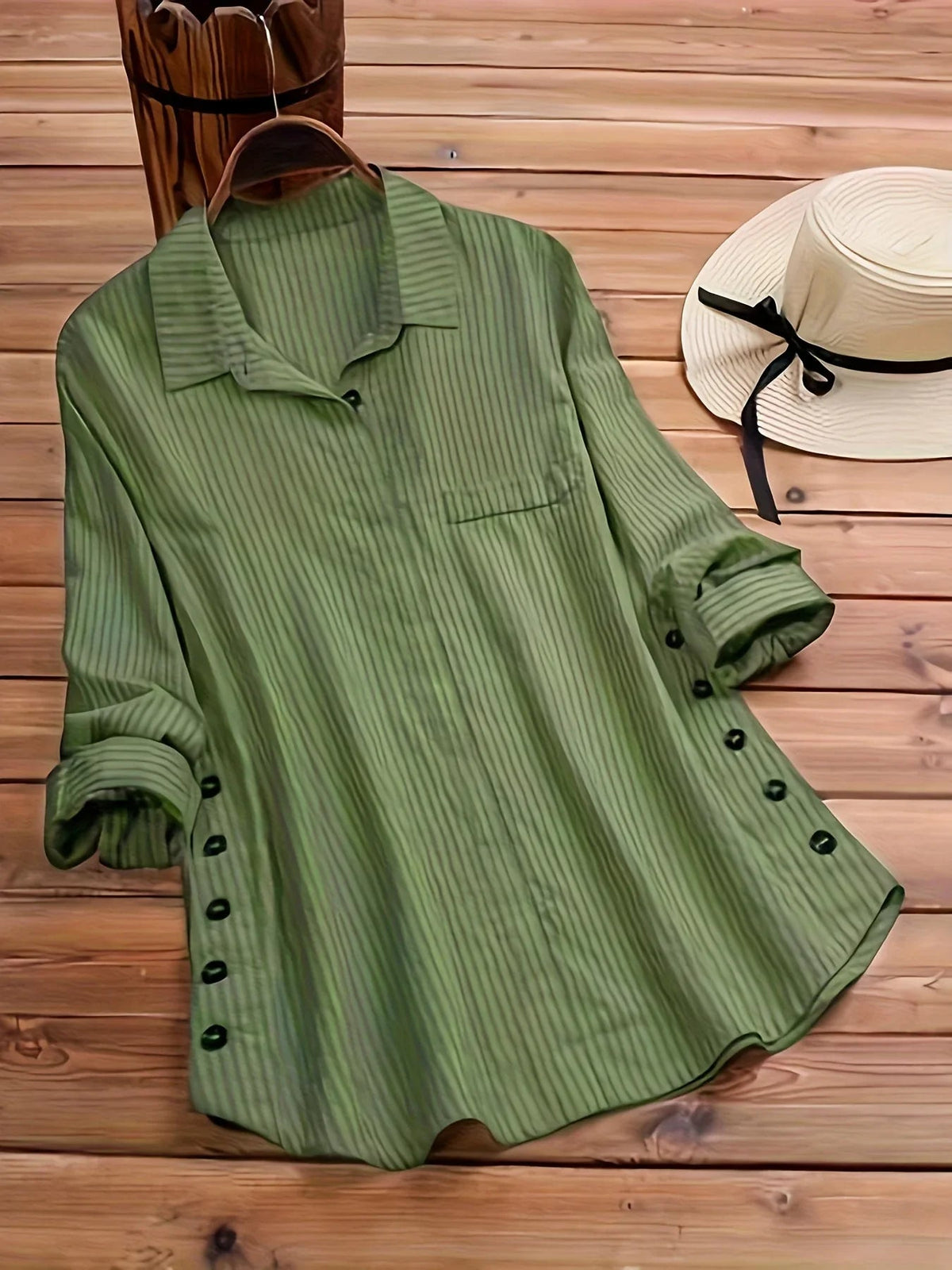 Paola · Blusa suave de seda
