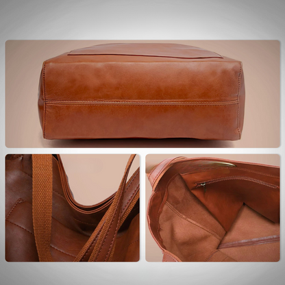 Lavinia · Bolso tote de piel suave
