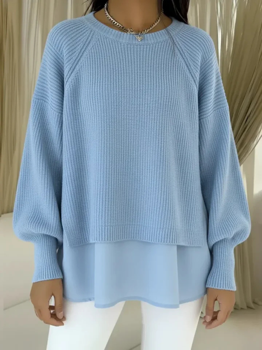 Casilda · Jersey efecto dos piezas