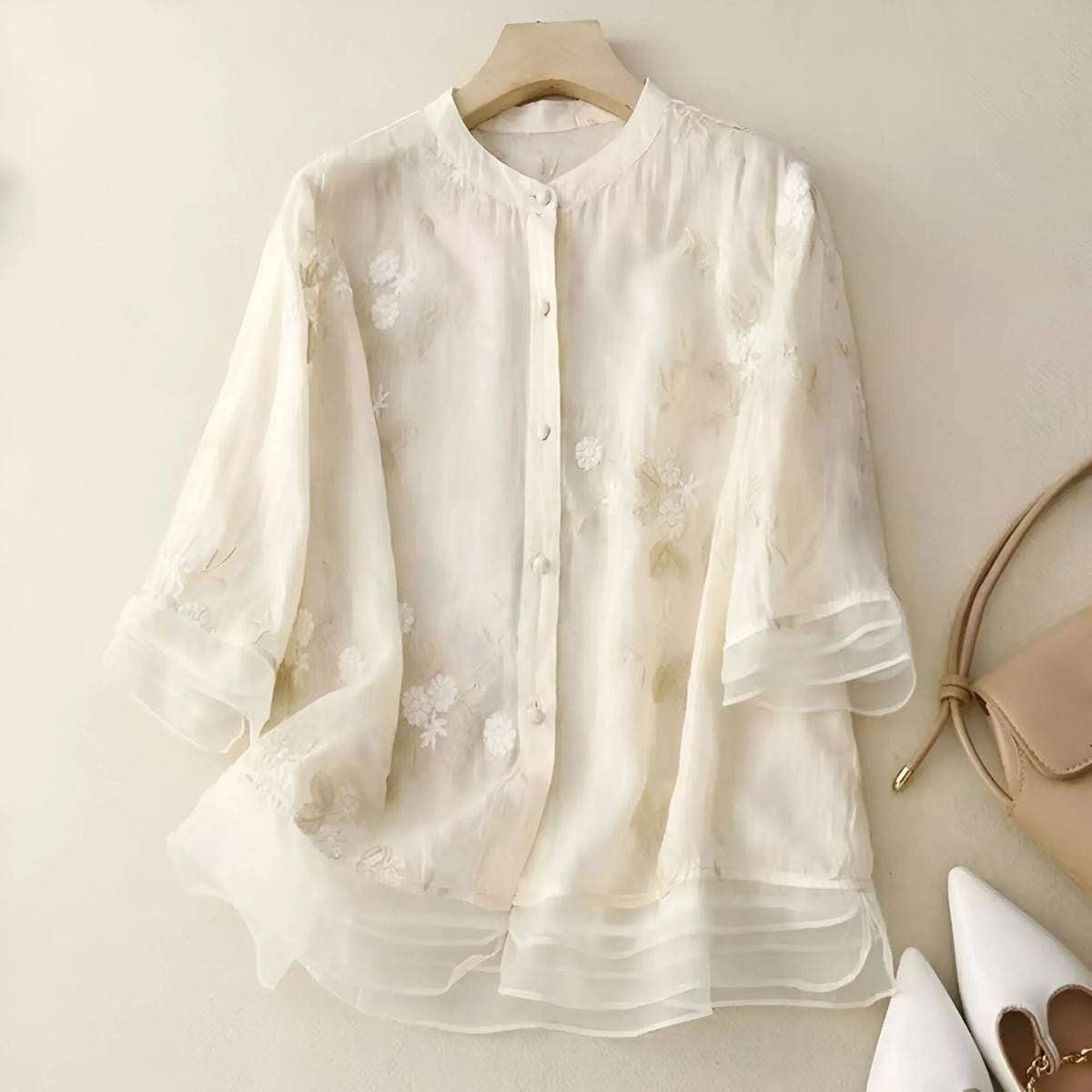 Delia · Blusa ligera de algodón