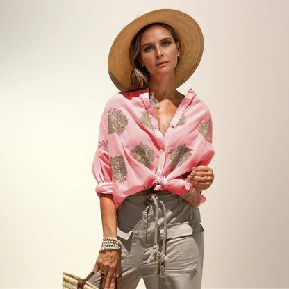 Viola · Blusa floral