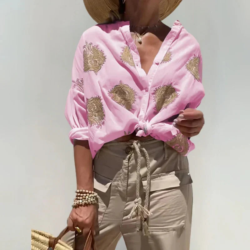 Viola · Blusa floral