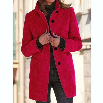 Celeste · Abrigo elegante de lana