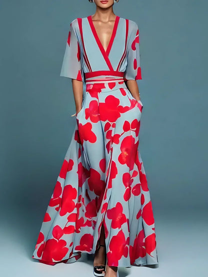 Ottavia · Vestido floral refinado
