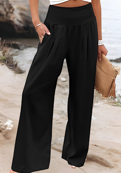 Nives · Pantalones ligeros de lino