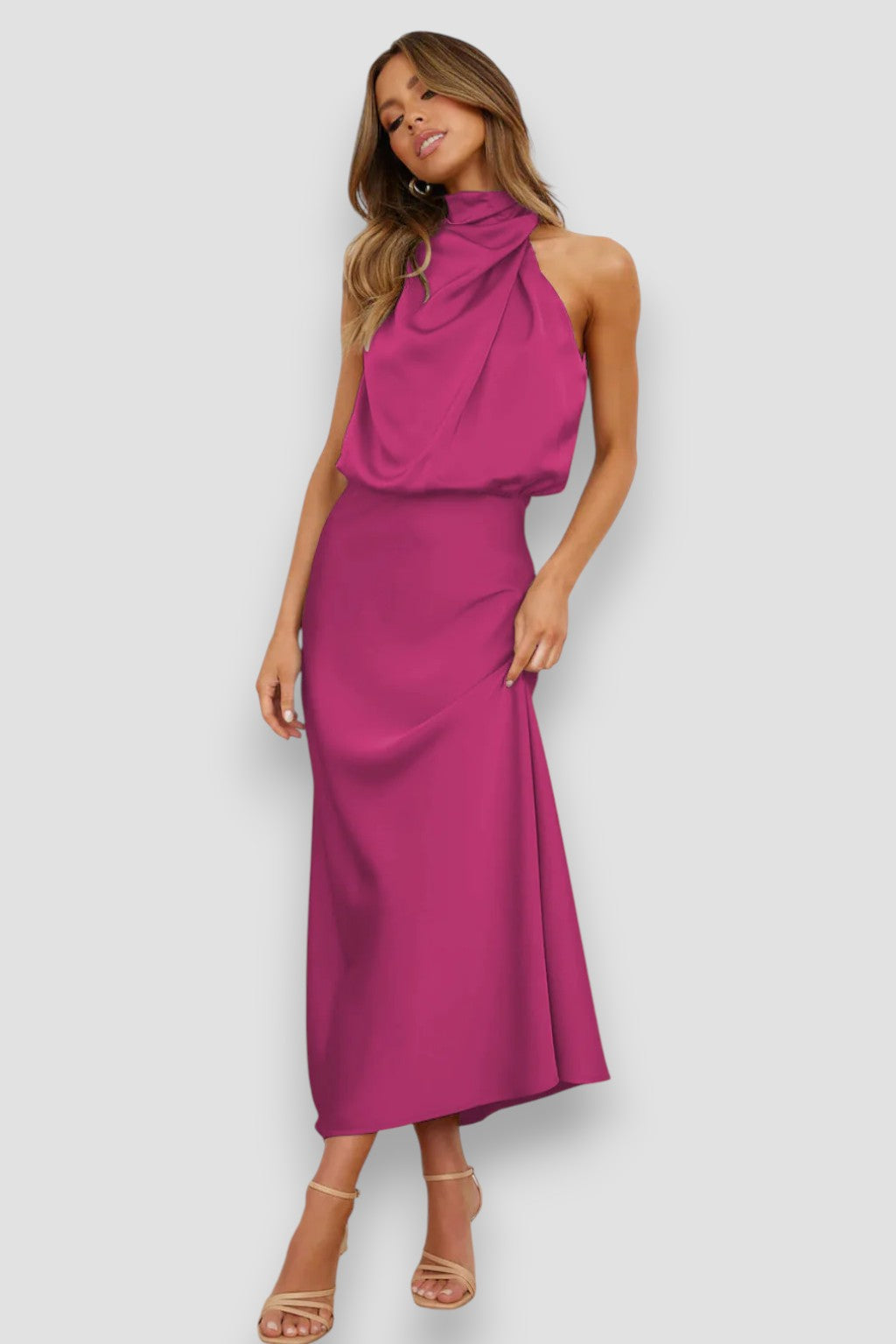 Nerina · Vestido fresco de seda