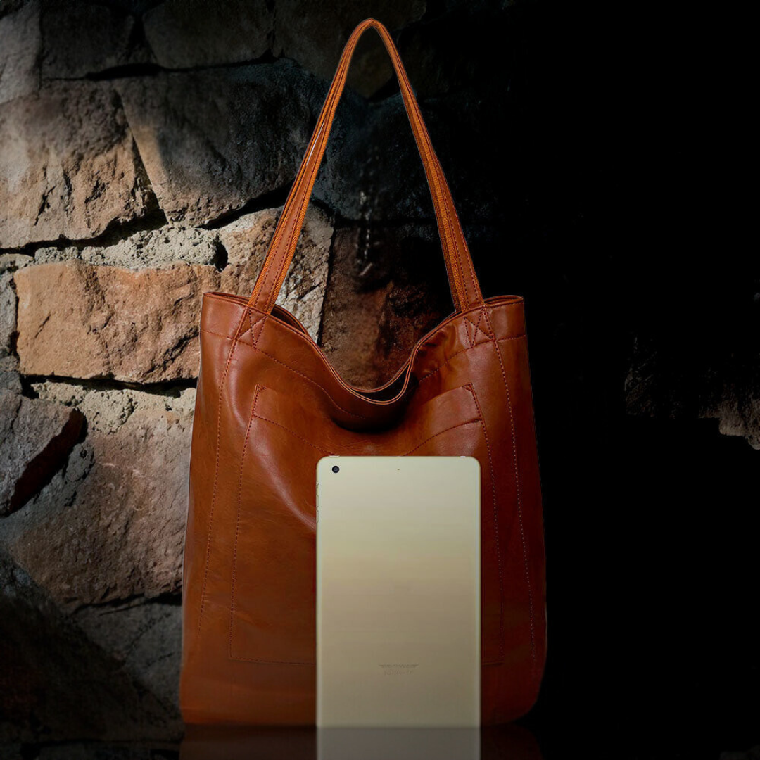 Lavinia · Bolso tote de piel suave