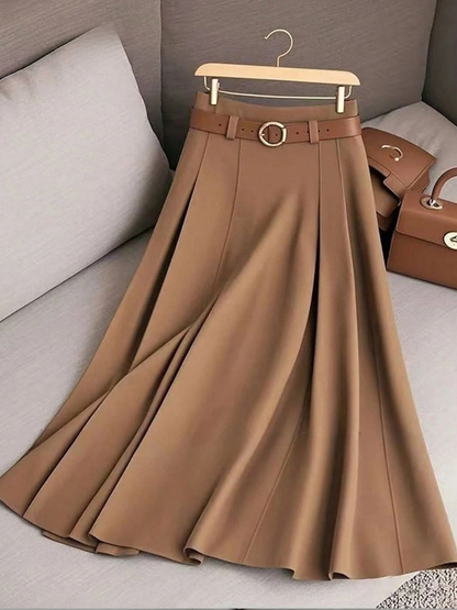Zephyra · Falda Midi de Tiro Alto