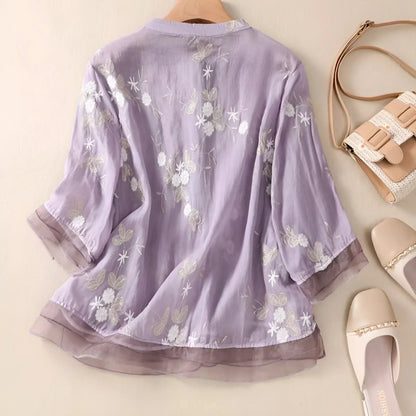 Delia · Blusa ligera de algodón