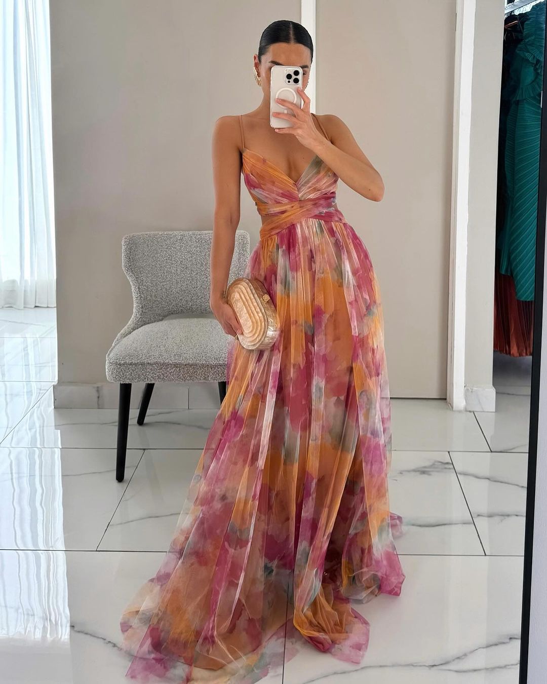 Cecilia · Vestido etéreo de gasa