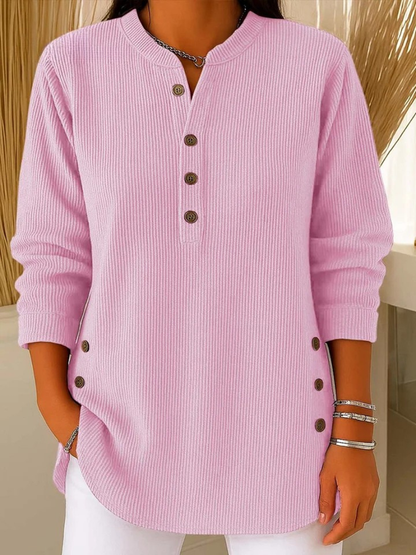 Nieves · Túnica Henley con botones