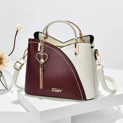 Priscilla · Bolso bicolor elegante