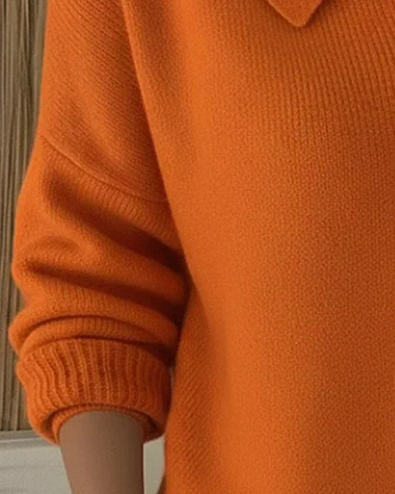 Vega · Cárdigan de punto con cuello camisero