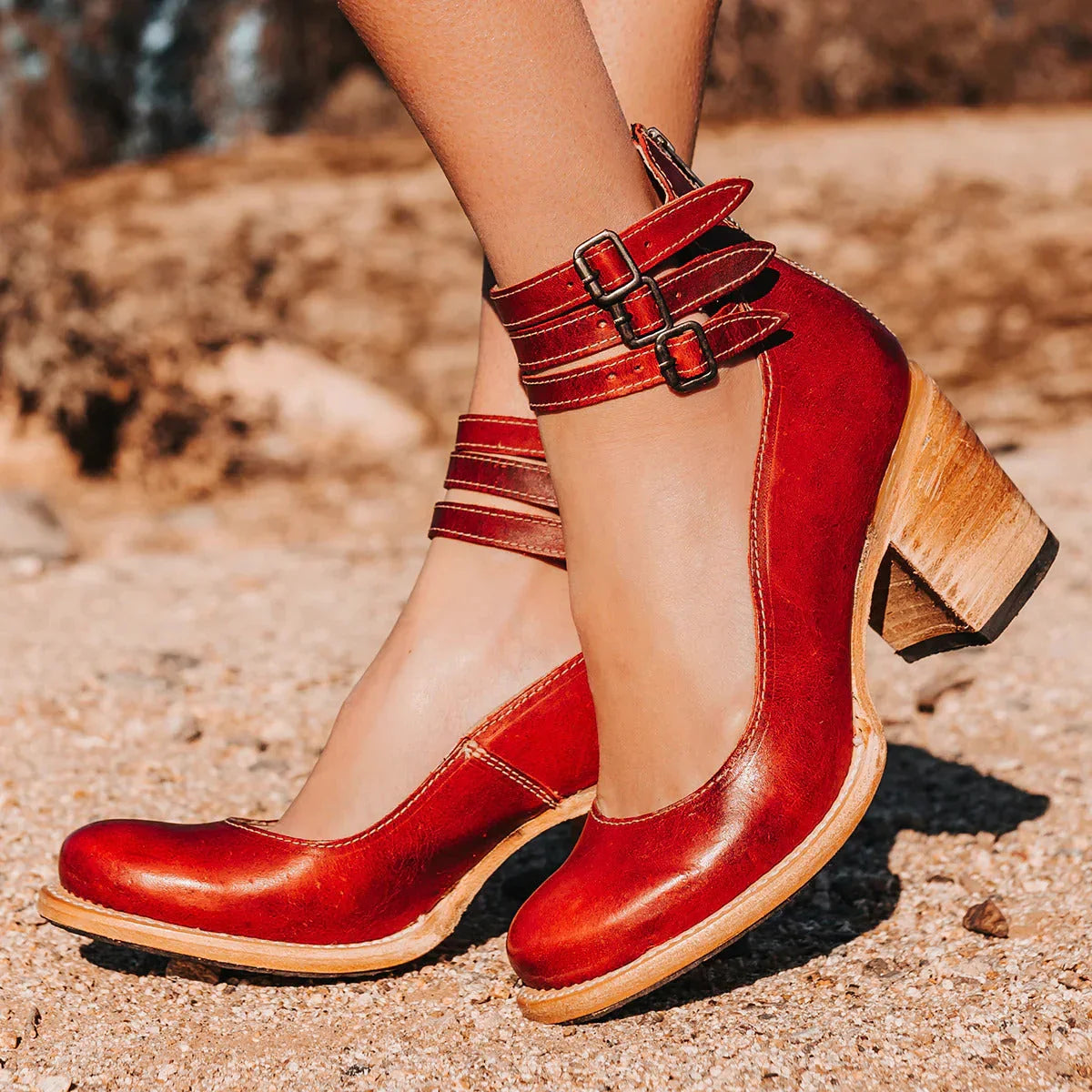 Gilda · Botines elegantes de piel