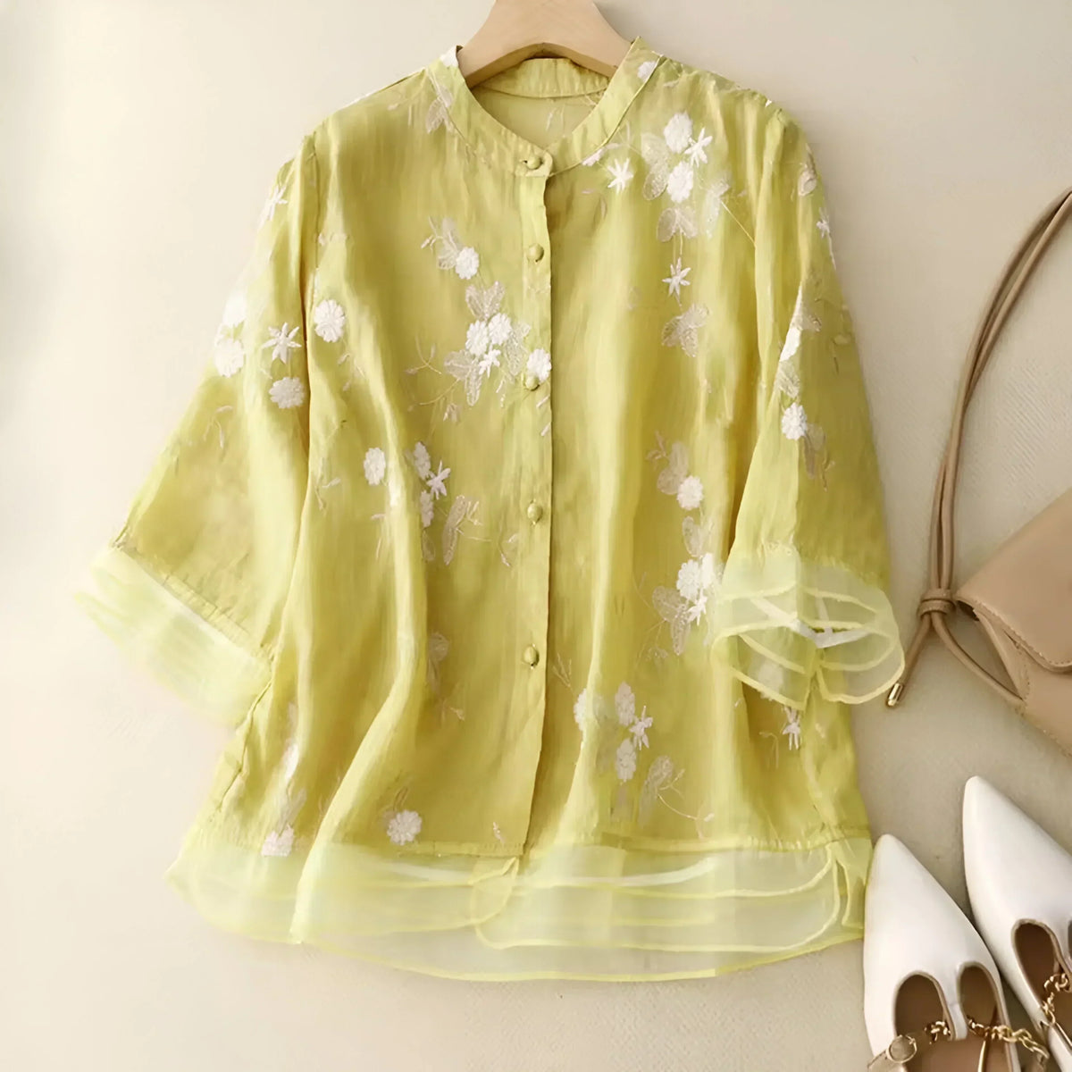 Delia · Blusa ligera de algodón