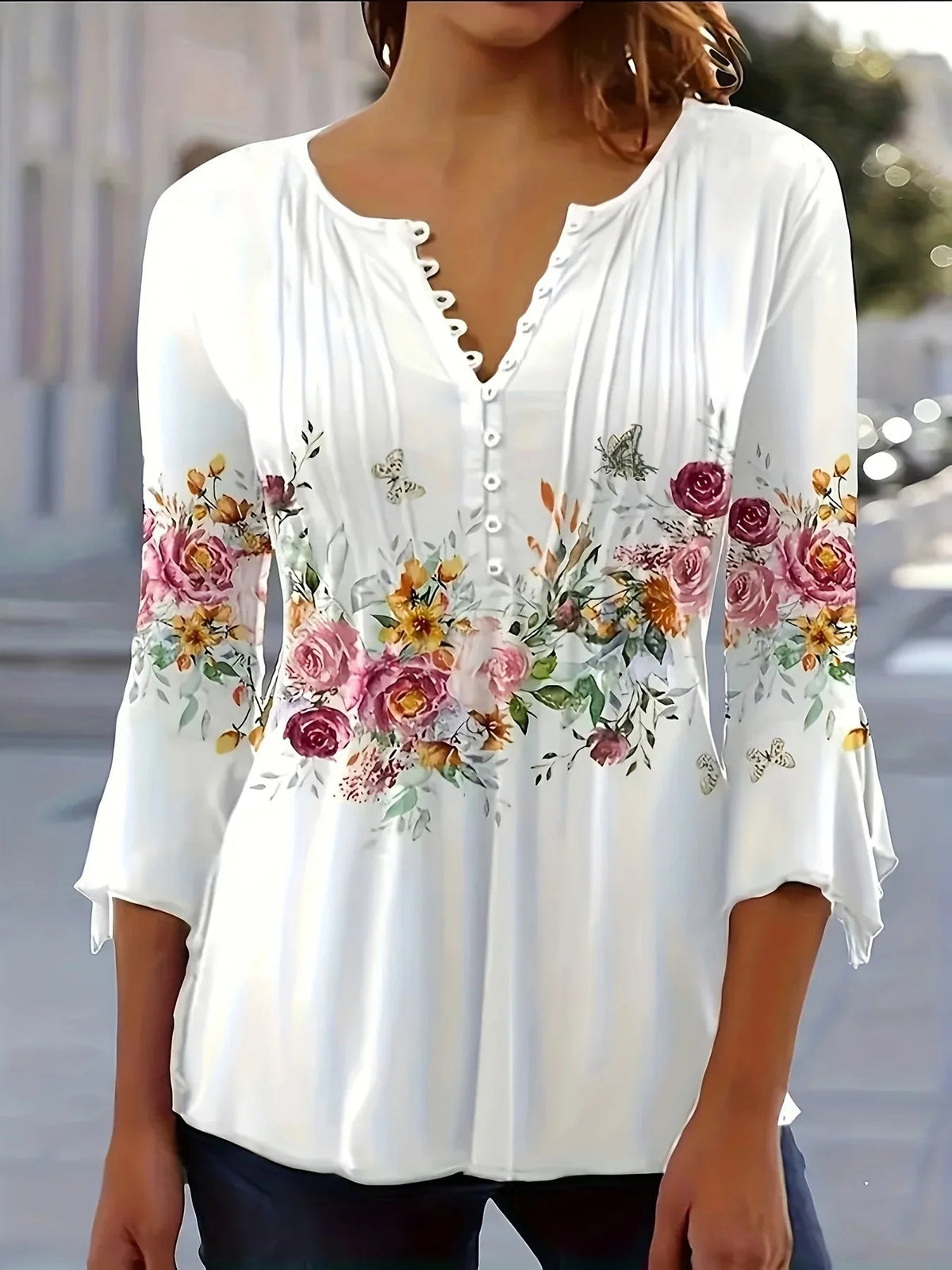 Mirella · Blusa floral
