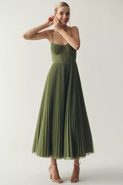 Oriana · Vestido fluido de tul