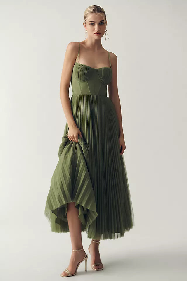 Oriana · Vestido fluido de tul