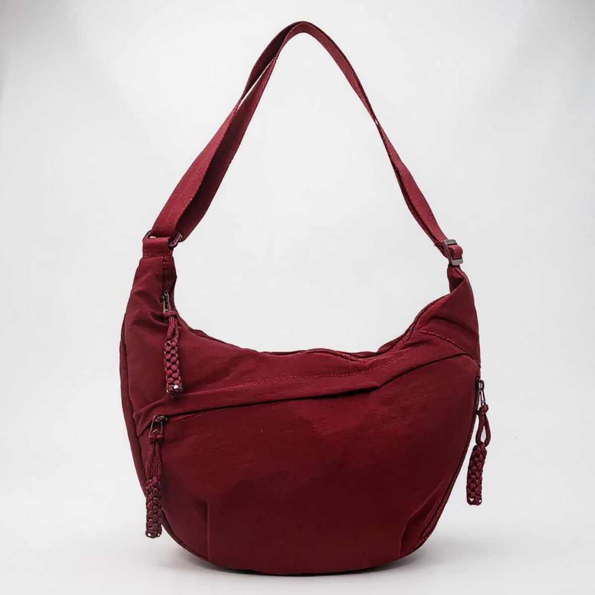 Rosa · Bolso de Hombro Burdeos