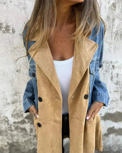 Benedetta · Chaqueta refinada de ante