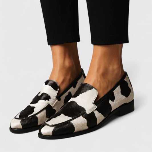 Antonella | Mocasín con Estampado Bicolor