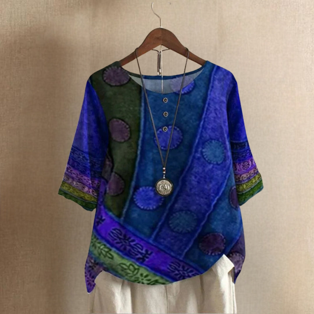 Nerina · Blusa refinada y desenfadada