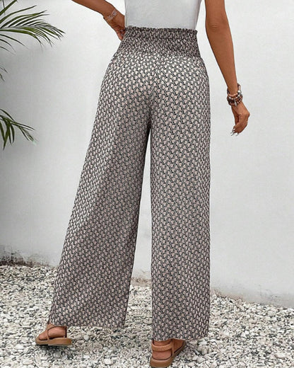 LUNARA - PANTALONES DE PIERNA ANCHA PARA MUJERES