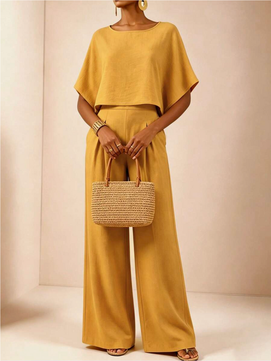 Vesra™ Conjunto Elegante de 2 Piezas