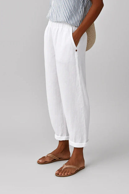 Laira - Pantalones Cómodos Brisa