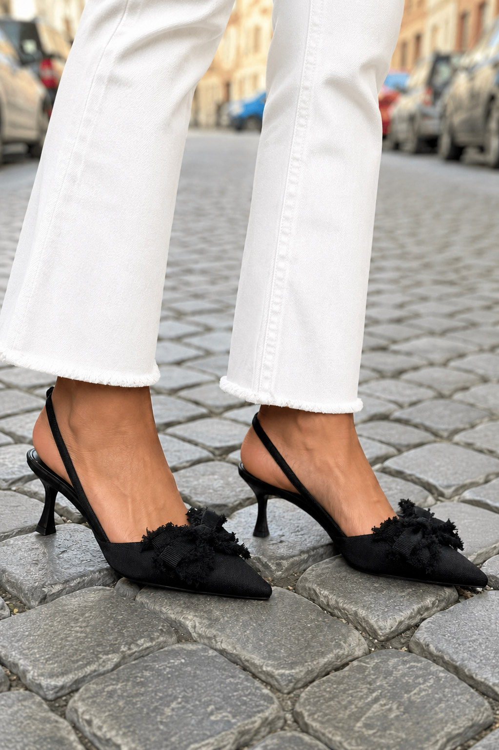 Aurora | Zapatos de tacón lazo
