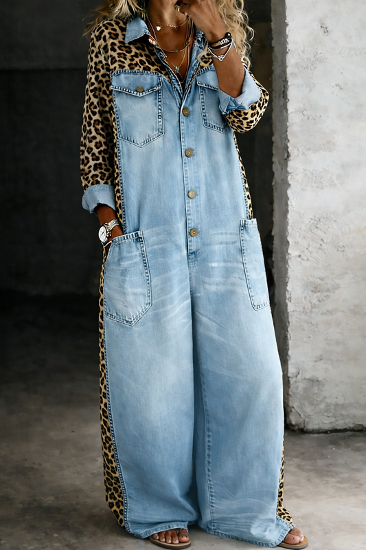Amanda | Mono entero de denim