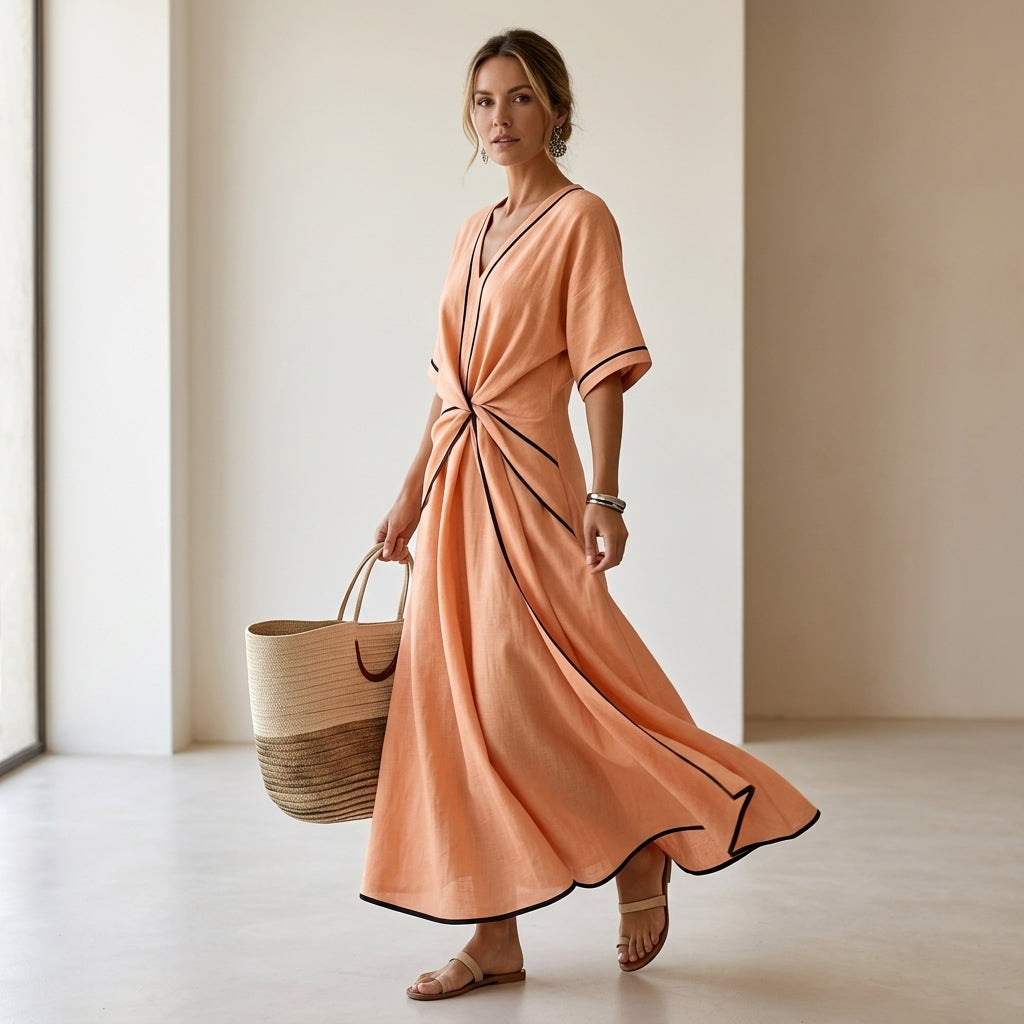 Casa Almara Vestido elegante primaveral