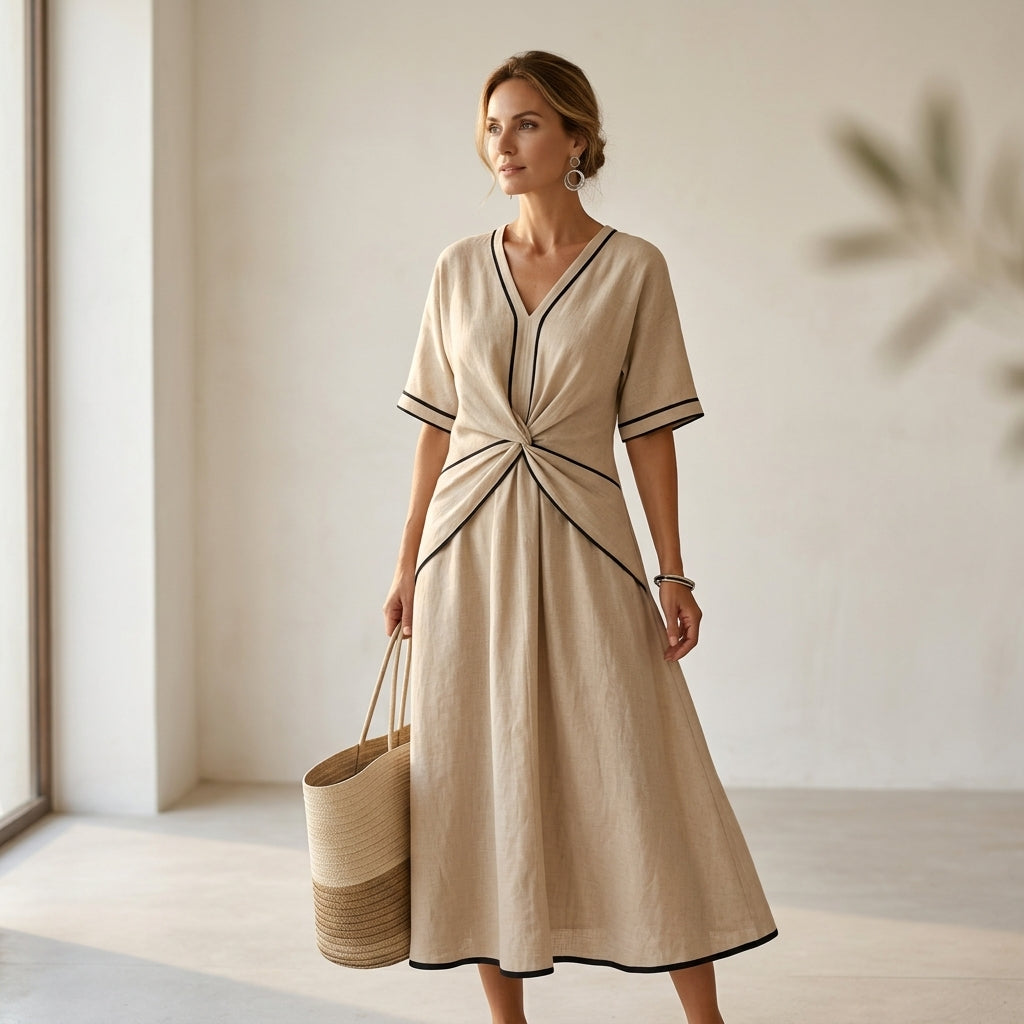 Casa Almara Vestido elegante primaveral