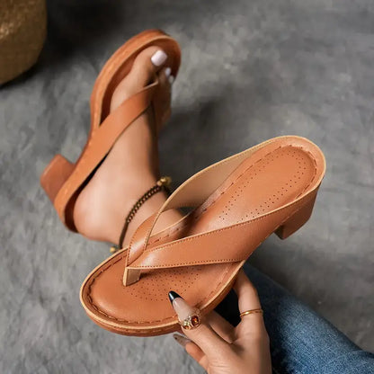Delacroix · Sandalias de Piel Elegancia y Confort