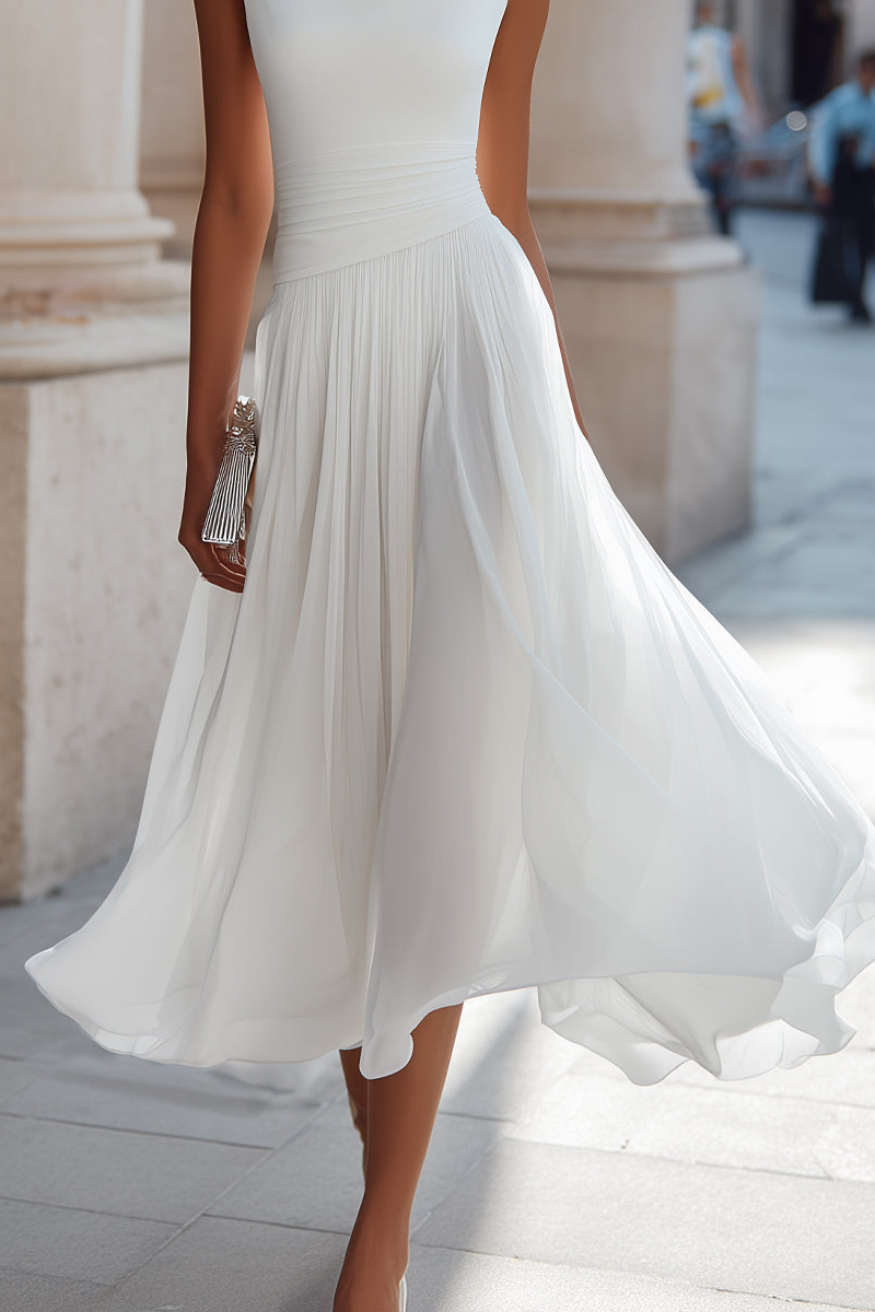 Adriana | Vestido Midi Elegante de Ceremonia